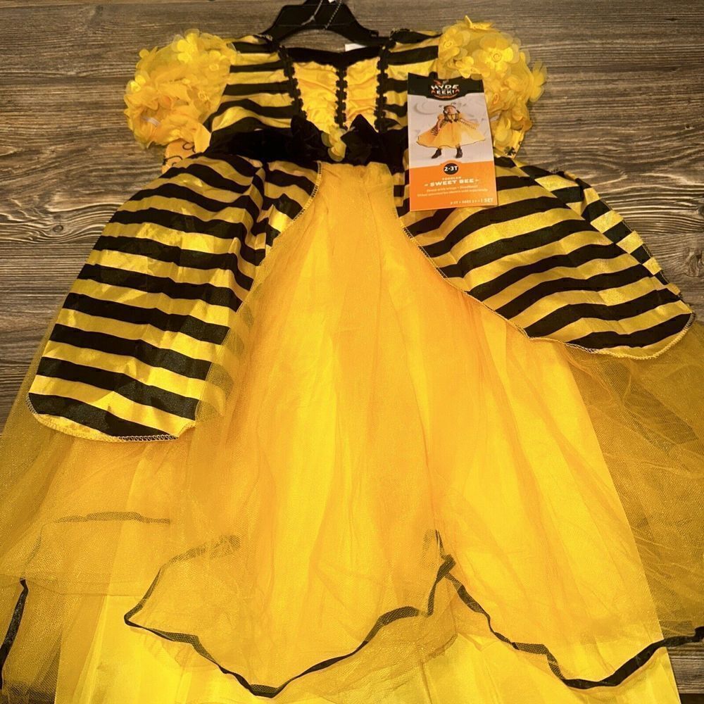 Toddler 2-3T Sweet Bee Hyde and Eek Boutique Costume. New.